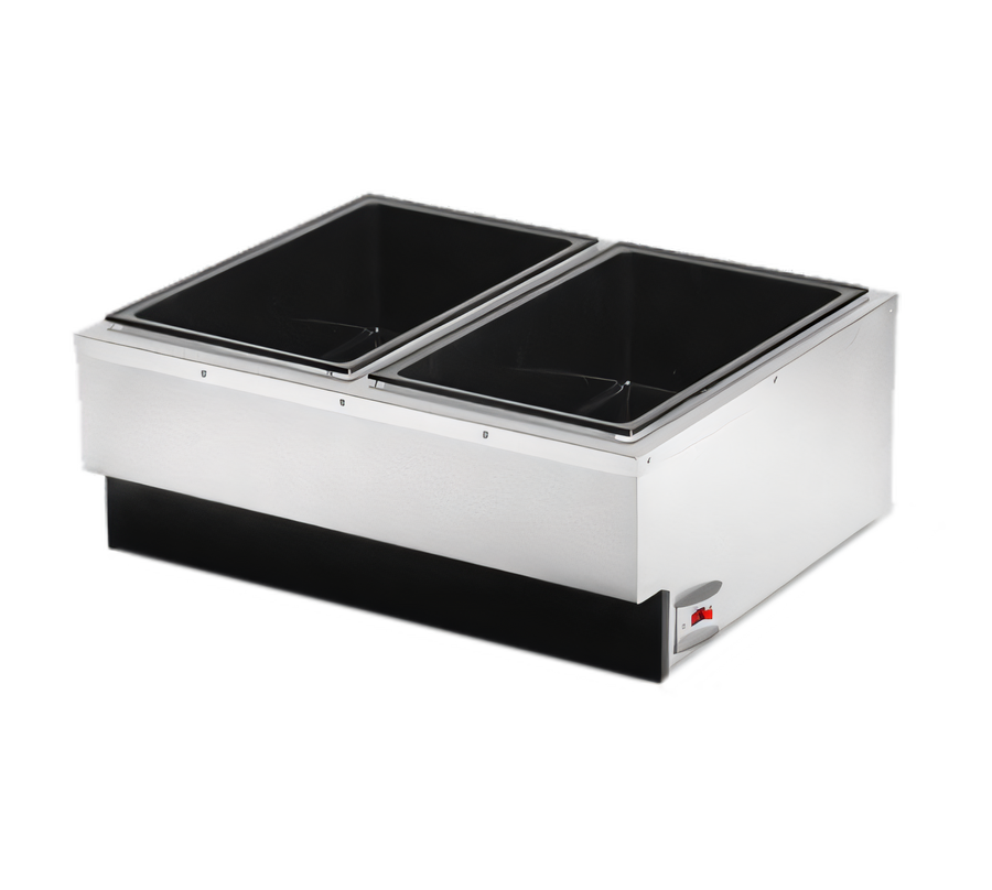 Product image #1 for Vollrath Cayenne® Dual Countertop Wet Food Warmer, 2 Full-Size Pan Capacity