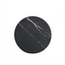 Thumbnail image #1 for 14-Inch Round Melamine Serving Board with Black Marble Pattern