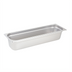 Thumbnail image #2 for Winco 1/2 Size Long Solid Steam Table Pan, 4-Inch Deep, 25-Gauge Stainless Steel