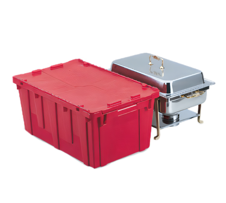 Product image #1 for Vollrath Tote 'N Store Red Chafer Storage Box for Brass Trim, Trimline II, Continental & Swinger Chafers