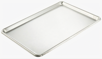 Winco 13 x 18 Inch Half-Size Open Bead Sheet Pan, 20 Gauge 18/8 Stainless Steel