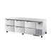 Thumbnail image #1 for True SPEC Series 93-Inch 3-Section Deep Undercounter Refrigerator with 6 Drawers