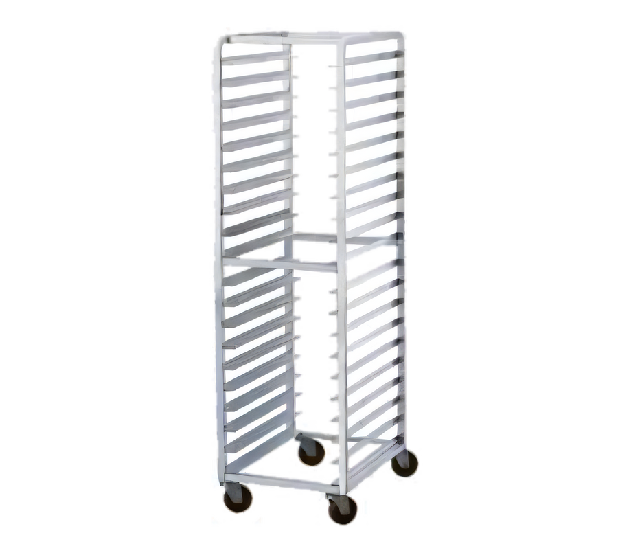 Product image #1 for Advance Tabco Mobile Full-Height Aluminum Steam Table Pan Rack for 20 12 x 20 Pans