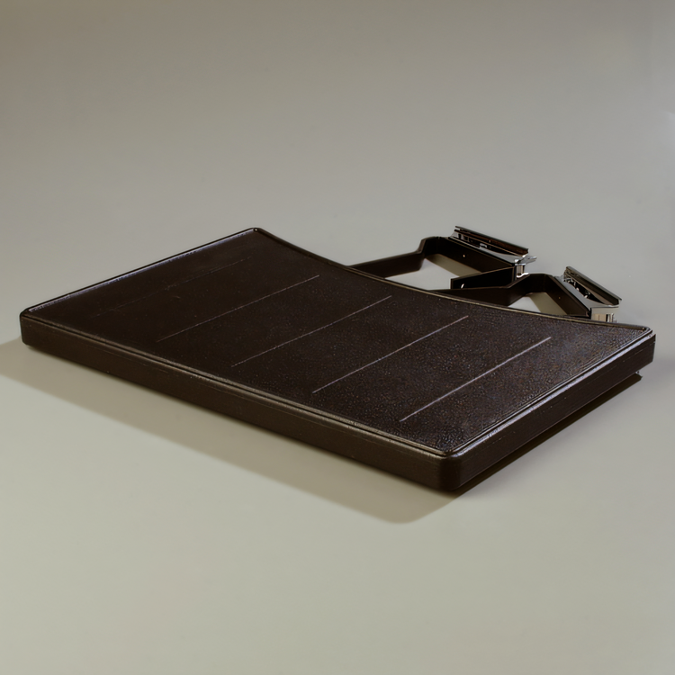 Product image #1 for Maximizer™ Food Bar End Shelf, Drop-Down Style, Black Polyethylene, 17-5/8 x 25 x 1-5/8 Inches