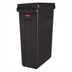 Thumbnail image #1 for Rubbermaid Commercial Slim Jim 23 Gallon Brown Open-Top Trash Container