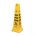 Thumbnail image #1 for Rubbermaid Commercial Products Caution Safety Cone, 36-Inch Yellow Multilingual