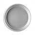 Thumbnail image #1 for Vollrath 6709CC 9.63 Inch Round Tapered Nesting Solid Aluminum Pizza Pan