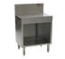 Thumbnail image #1 for Spec-Bar Open Base Workboard Cabinet with Removable Perforated Insert, 36 x 24 Inch, Stainless Steel