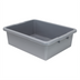 Thumbnail image #1 for Quantum 17 x 22 x 7 Inch Brown Polypropylene Ribbed Bottom Bus Tub