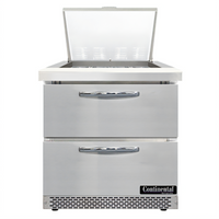 Continental Refrigerator Mighty Top SW32N12M-FB-D 32