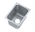 Thumbnail image #1 for Vollrath One-Compartment Weld-In / Undermount Stainless Steel Sink, 14 x 10 x 10 Inches, 20 Gauge
