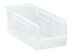 Thumbnail image #1 for Quantum Ultra Stack & Hang Clear Polypropylene Storage Bin, 5-1/2 x 14-3/4 x 5 Inch