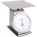 Thumbnail image #1 for Edlund HD-50 Countertop Receiving Scale, Stainless Steel, 50 lb x 2 oz, Fixed Recessed Dial Case of 4