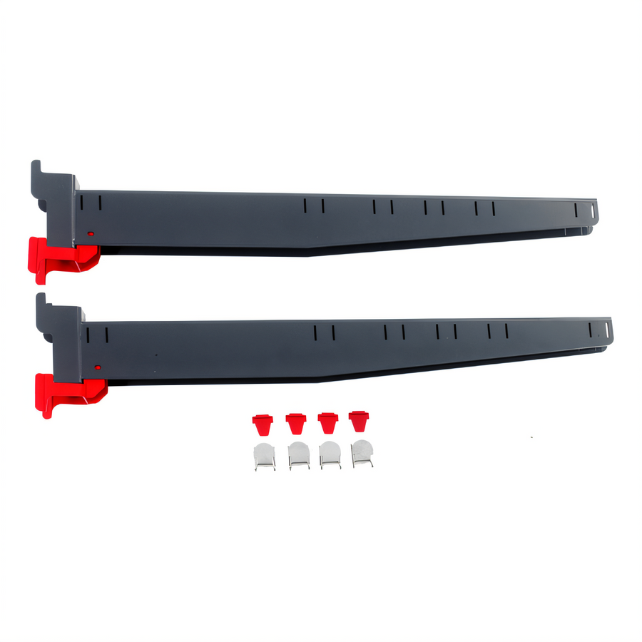 Product image #1 for Metro SmartLever 30-Inch Cantilever Shelf Arm Pair with ArmKeepers