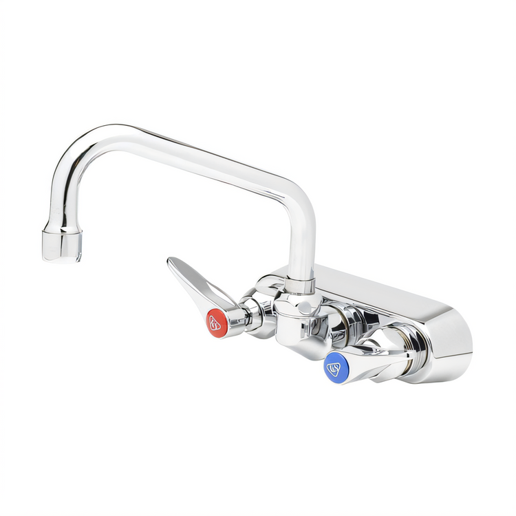Product image #1 for T&S Brass B-1105 Back-Mounted Workboard Faucet with 6-Inch Swing Nozzle