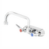 Thumbnail image #1 for T&S Brass B-1105 Back-Mounted Workboard Faucet with 6-Inch Swing Nozzle