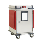 Thumbnail image #1 for Metro C5 Transport Armour C5T5-ASB Half-Height Mobile Heated Holding Cabinet, 9 Sheet Pan/18 Hotel Pan Capacity, 120V
