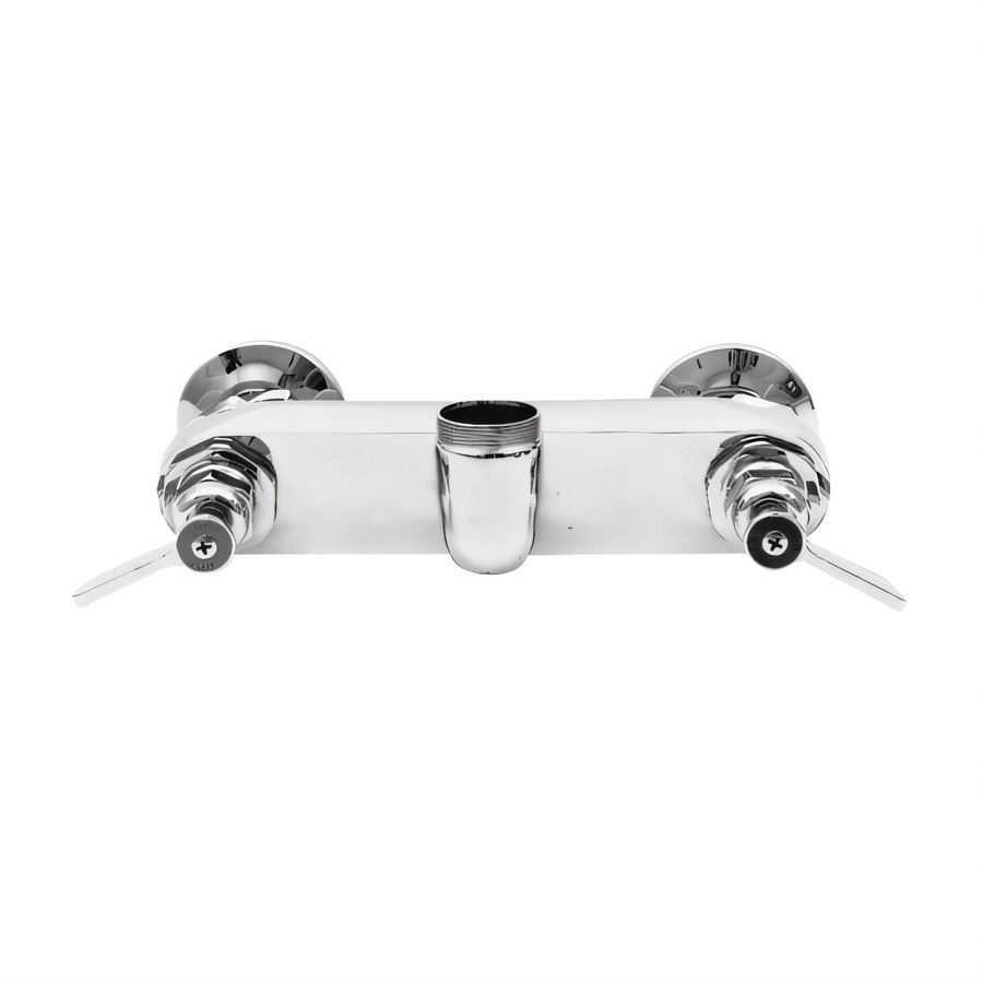 Product image #1 for Fisher Wall-Mount Control Valve with 8-Inch Adjustable Centers, Swivel Outlet, and Check Valves