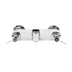 Thumbnail image #1 for Fisher Wall-Mount Control Valve with 8-Inch Adjustable Centers, Swivel Outlet, and Check Valves