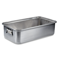 Vollrath Wear-Ever Heavy-Duty Aluminum Roasting Pan Bottom, 17.75 Qt, 20 x 11.13 x 5.5 Inches, Without Cover