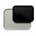 Thumbnail image #2 for Cambro Camlite Rectangular Fiberglass Fast Food/Cafeteria Tray, 14 x 18 Inch, Black