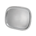 Thumbnail image #1 for Elegant Reflections™ Oblong Stainless Steel Serving Tray, 23-1/2 x 18-1/2 Inch, Mirror Finish, NSF