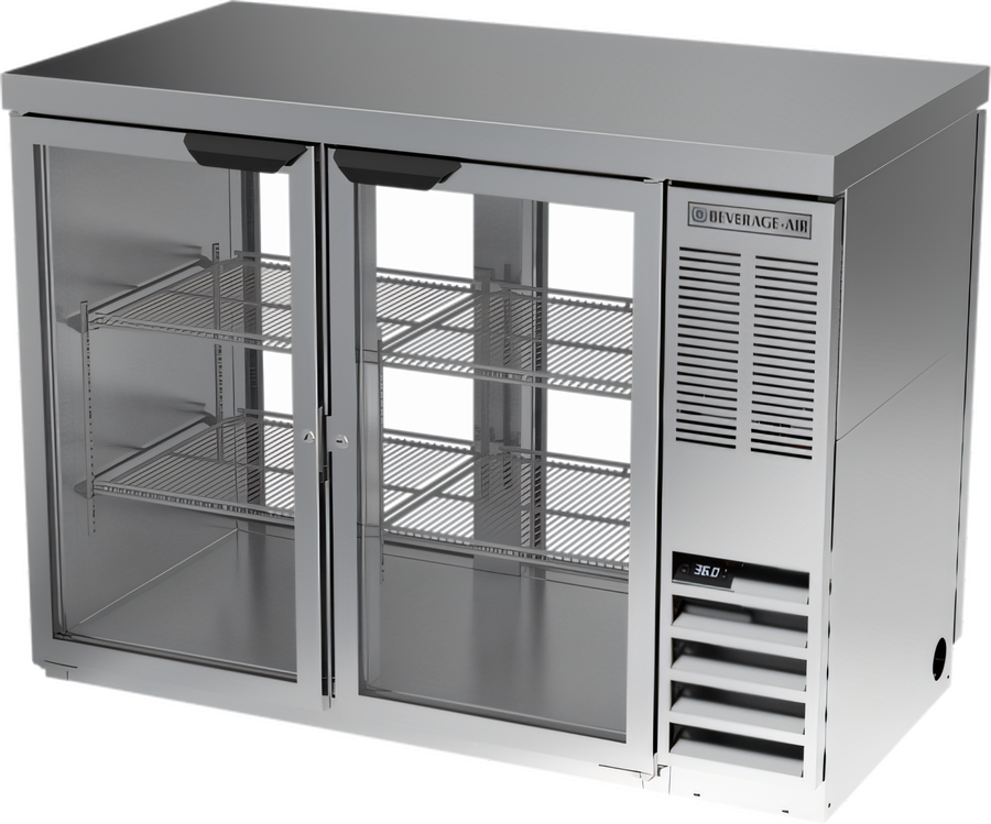 Product image #1 for Beverage Air BB48HC-1-FG-PT-S-27 Back Bar Coolers