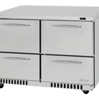 Thumbnail image #1 for Turbo Air PRO PUR-48-D4-FB-N Undercounter Drawer Refrigerator, 2-Section, 4 Drawers, 48 1/4 in. Wide, Stainless Steel