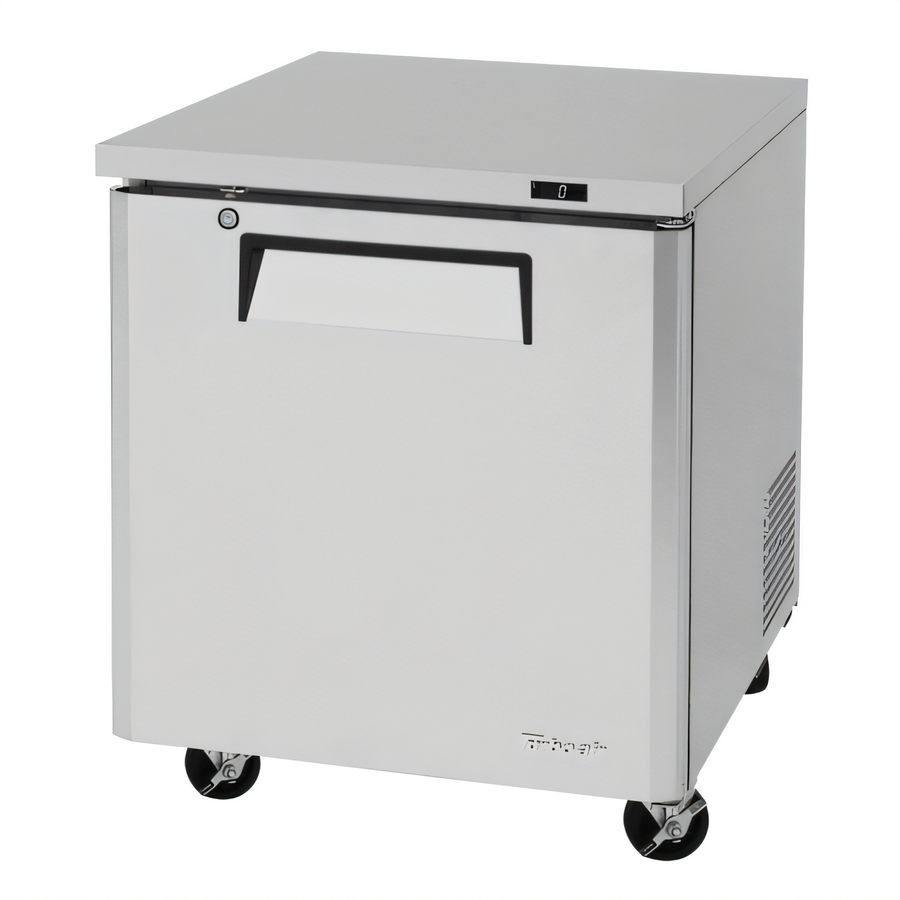 Product image #1 for Turbo Air M3 Series 27-1/2-Inch Wide One-Section Undercounter Freezer, 6.8 Cu. Ft., Rear-Mount Self-Contained, Stainless Steel