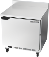 Beverage-Air 32-Inch One-Section Worktop Freezer with Solid Door, 7.2 Cu. Ft.