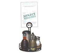 American Metalcraft WBCC7 Ironworks Condiment Caddies Case of 24