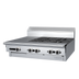 Thumbnail image #1 for Garland Cuisine 36-Inch Heavy Duty Gas Combination Top Range with Modular Top, 4 Open Burners and 12-Inch Hot Top