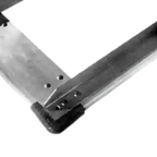 Thumbnail image #1 for Metro D2136SP 36" x 21" Stainless Steel Truck Dolly Frame with Wraparound Bumper