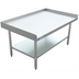 Thumbnail image #1 for Omcan USA Stainless Steel Equipment Stand with Undershelf, 48 x 30 Inches, 2-Inch Rear and Side Upturn