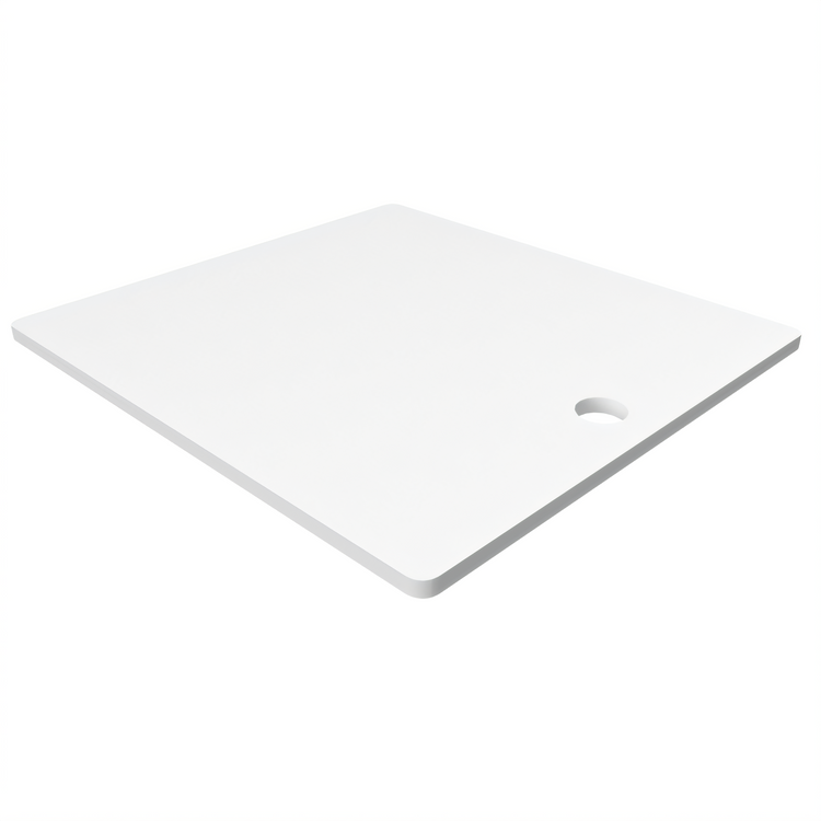 Product image #1 for BK Resources HDPE Poly Board Sink Cover for 1-Compartment Sink, 18" x 18" Bowl
