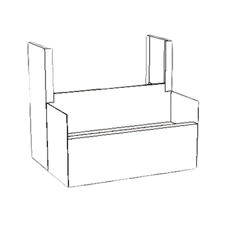 Product image #1 for Perlick Top Shelf TSD Series 24-Inch x 24-Inch Stainless Steel Underbar Beer Drainer for 4060A Series Space Saver Dispensing Heads