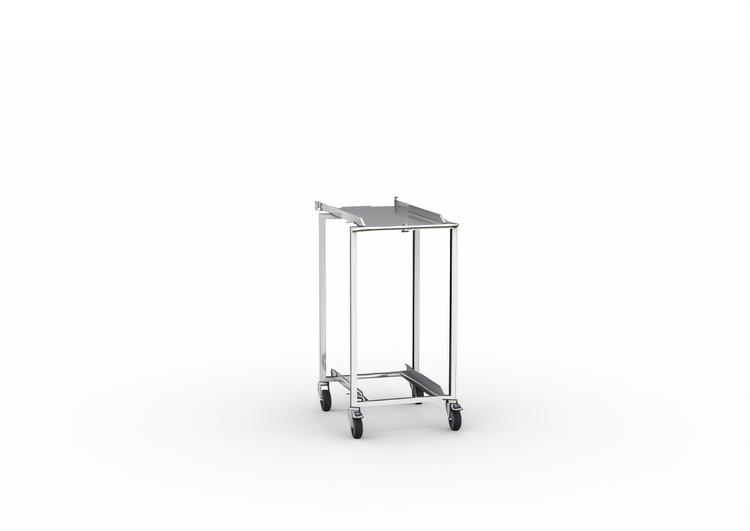 Product image #1 for RATIONAL Transport Trolley for Mobile Oven and Plate Racks, Fixed 39-Inch Height, for iCombi 6/10 Half-Size