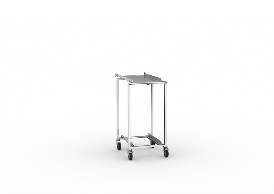 Product image #1 for RATIONAL Transport Trolley for Mobile Oven and Plate Racks, Fixed 39-Inch Height, for iCombi 6/10 Half-Size