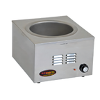 Thumbnail image #1 for Eagle Group RedHots 11QFW-208 Countertop Electric Food Warmer, 11-Quart Round Pan, Wet/Dry, Infinite Control, Stainless Steel, 208V