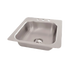 Thumbnail image #1 for Advance Tabco Smart Series 1-Compartment Self-Rimming Drop-In Sink, 16 x 14 x 10-Inch Bowl, 304 Stainless Steel