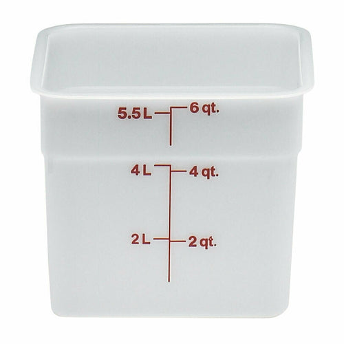 Product image #1 for Cambro 6SFSP148 CamSquare® Commercial Food Storage Containers Case of 6