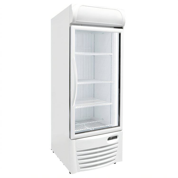 Product image #1 for Excellence Commercial Products GDF-13 Low-Temp One-Section Glass Door Freezer, 12 Cu. Ft., Bottom-Mount Self-Contained