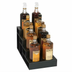 Thumbnail image #1 for Dispense-Rite Countertop 8-Section Bottle Holder Organizer, Black Polystyrene