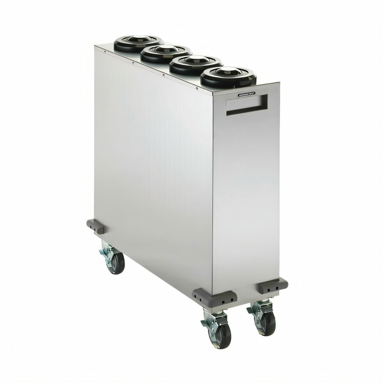 Product image #1 for Mobile Stainless Steel Cup Dispensing Cart with 4 Dispensers for 8 oz. to 44 oz. Cups