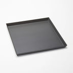 Thumbnail image #2 for American Metalcraft HCSS14 14-Inch Square Sicilian-Style Hard Coat Anodized Aluminum Pizza Pan Case of 12