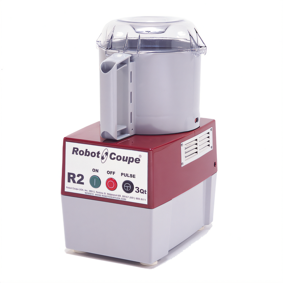 Product image #1 for Robot Coupe R2B Countertop Bowl Style Cutter/Mixer with 3 Liter Polycarbonate Bowl, 1 HP, 120V