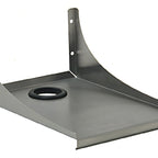 Thumbnail image #1 for Eagle Group MWS0912-PS Wall-Mounted Stainless Steel Printer Shelf, 9"W x 12"D, 16-Gauge 400 Series, Satin Finish
