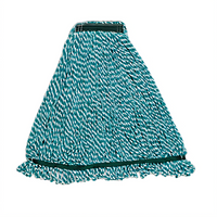 Web Foot Large Microfiber String Mop Head with 5-Inch Headband, Green