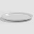 Thumbnail image #1 for American Metalcraft Jane 9-Inch Round Narrow Rim Melamine Plate, White