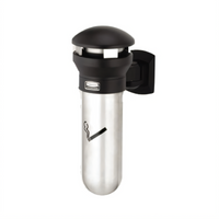 Rubbermaid Commercial Products FG9W3200SSBLA Infinity Cigarette Receptacle